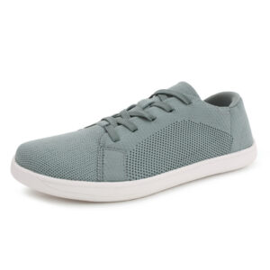 Zapatillas barefoot casual Soft en color verde salvia